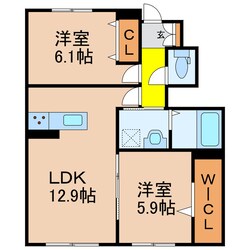 ドリアイ・アジュールの物件間取画像